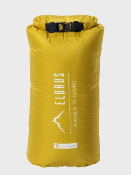 ELBRUS Worek wodoszczelny zwijany z klamrą DRYBAG LIGHT 15L Żółty