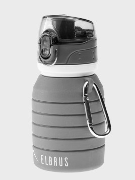 ELBRUS BUTELKA SKŁADANA ANTILA 500ML SILIKONOWA SZARA
