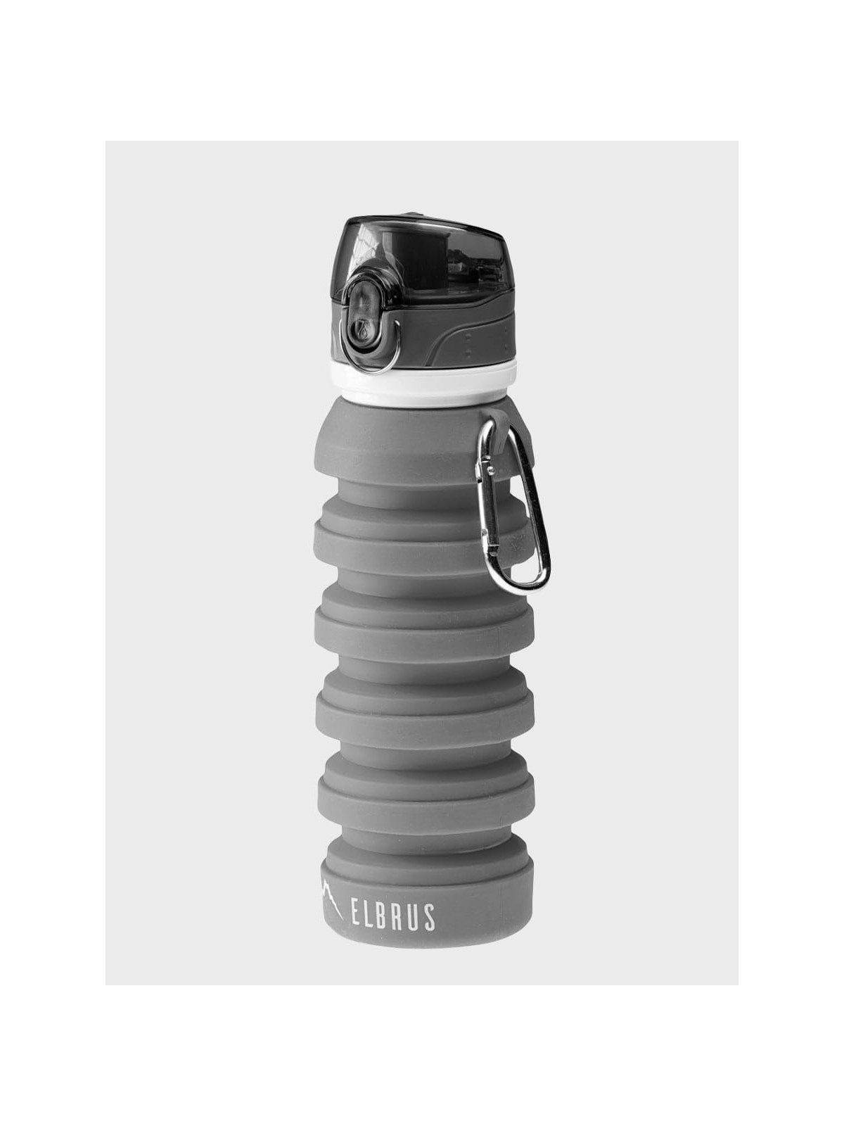 ELBRUS BUTELKA SKŁADANA ANTILA 500ML SILIKONOWA SZARA