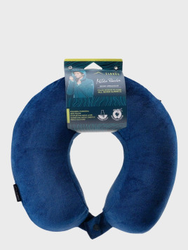 ELBRUS PODUSZKA PODRÓŻNA ZAGŁÓWEK ROGAL KUSE PILLOW NIEBIESKA