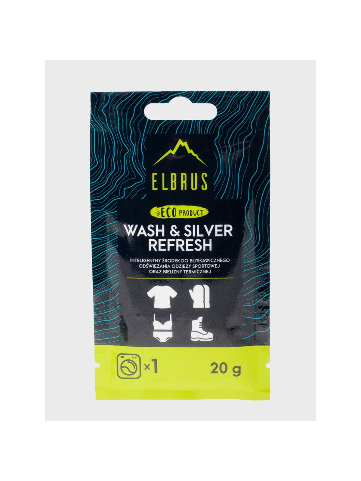 ELBRUS Środek do prania odzieży sportowej Silver Refresher 20g