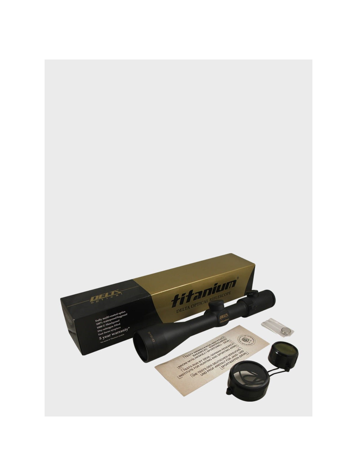 DELTA OPTICAL Luneta Celownicza TITANIUM 2,5-10x56