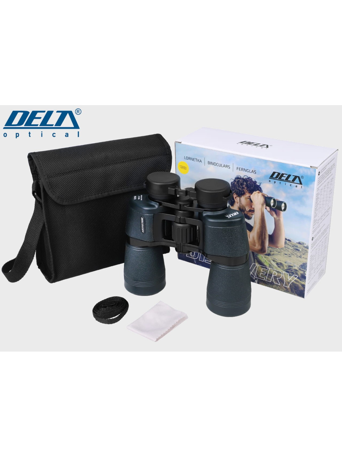 DELTA OPTICAL LORNETKA DISCOVERY 12x50
