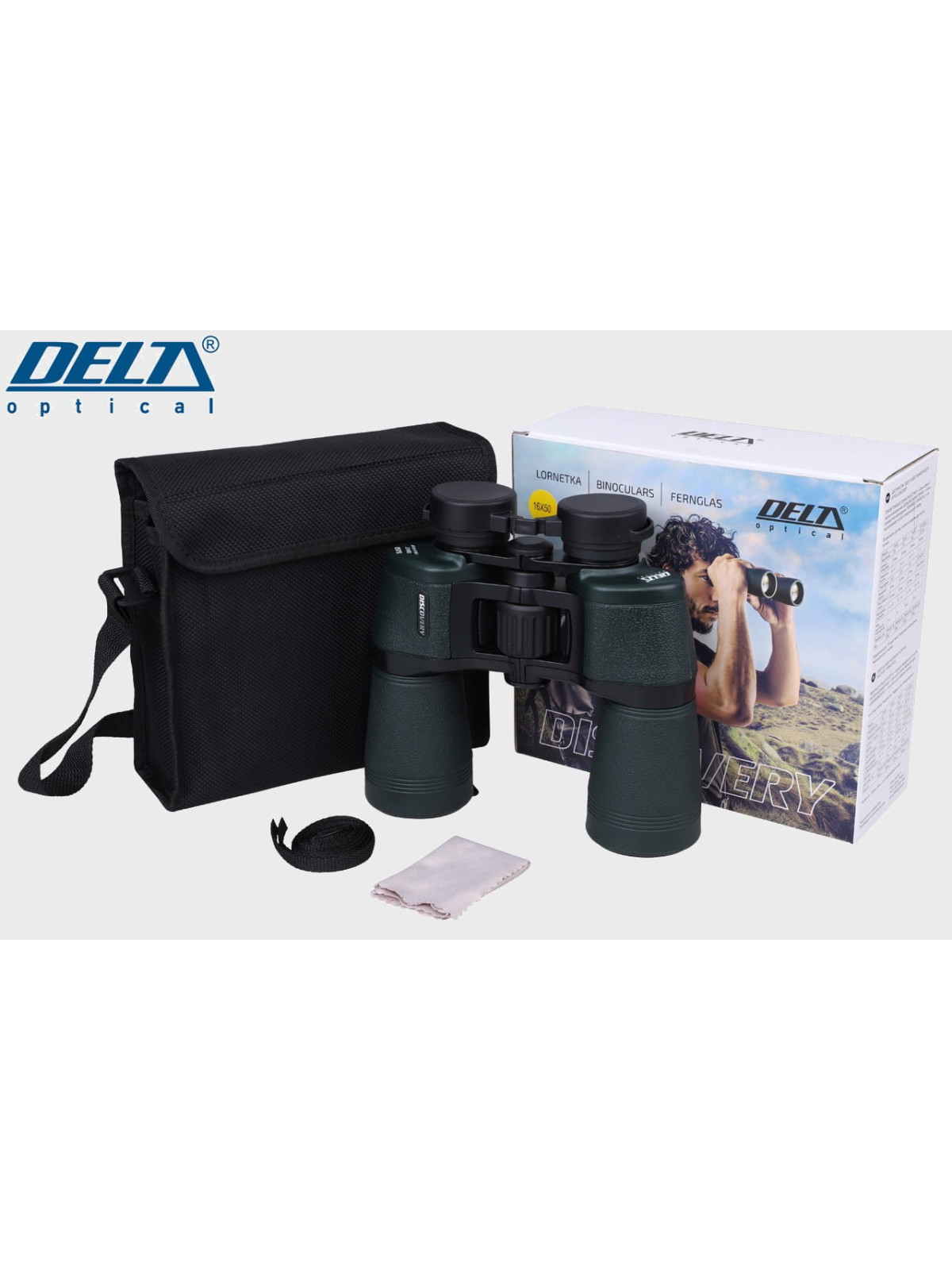 DELTA OPTICAL LORNETKA DISCOVERY 16x50