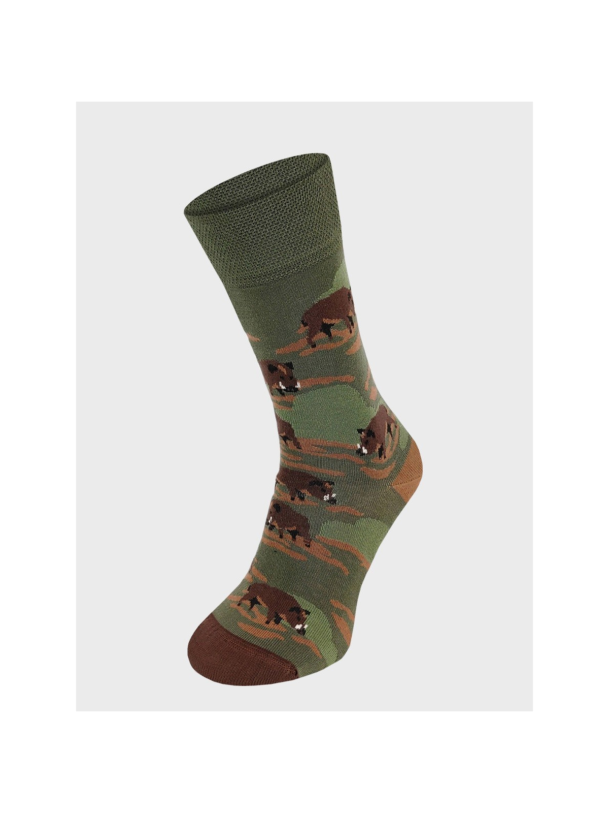 COMODO SKARPETY MĘSKIE DAMSKIE FUNNY SOCKS SM1/85 MOTYW JESIENNY DZIKI 47-50