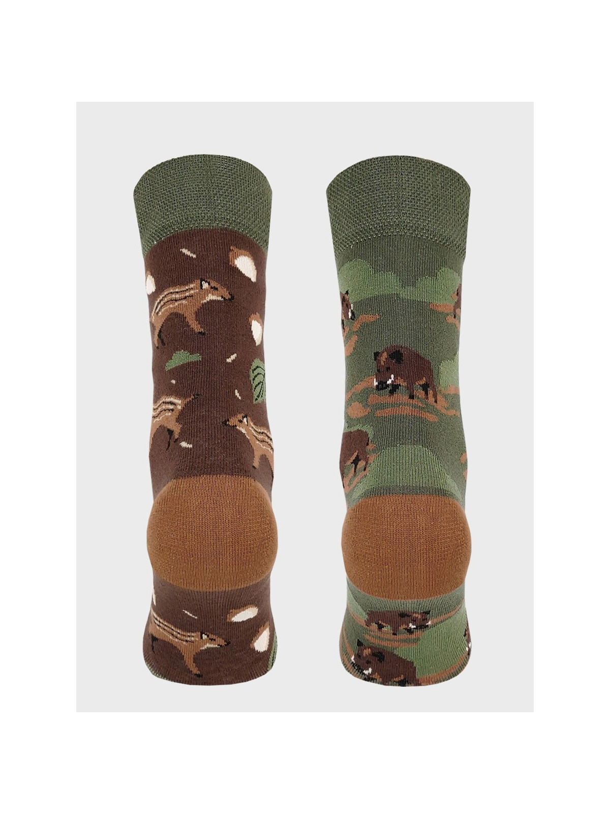 COMODO SKARPETY MĘSKIE DAMSKIE FUNNY SOCKS SM1/85 MOTYW JESIENNY DZIKI 47-50