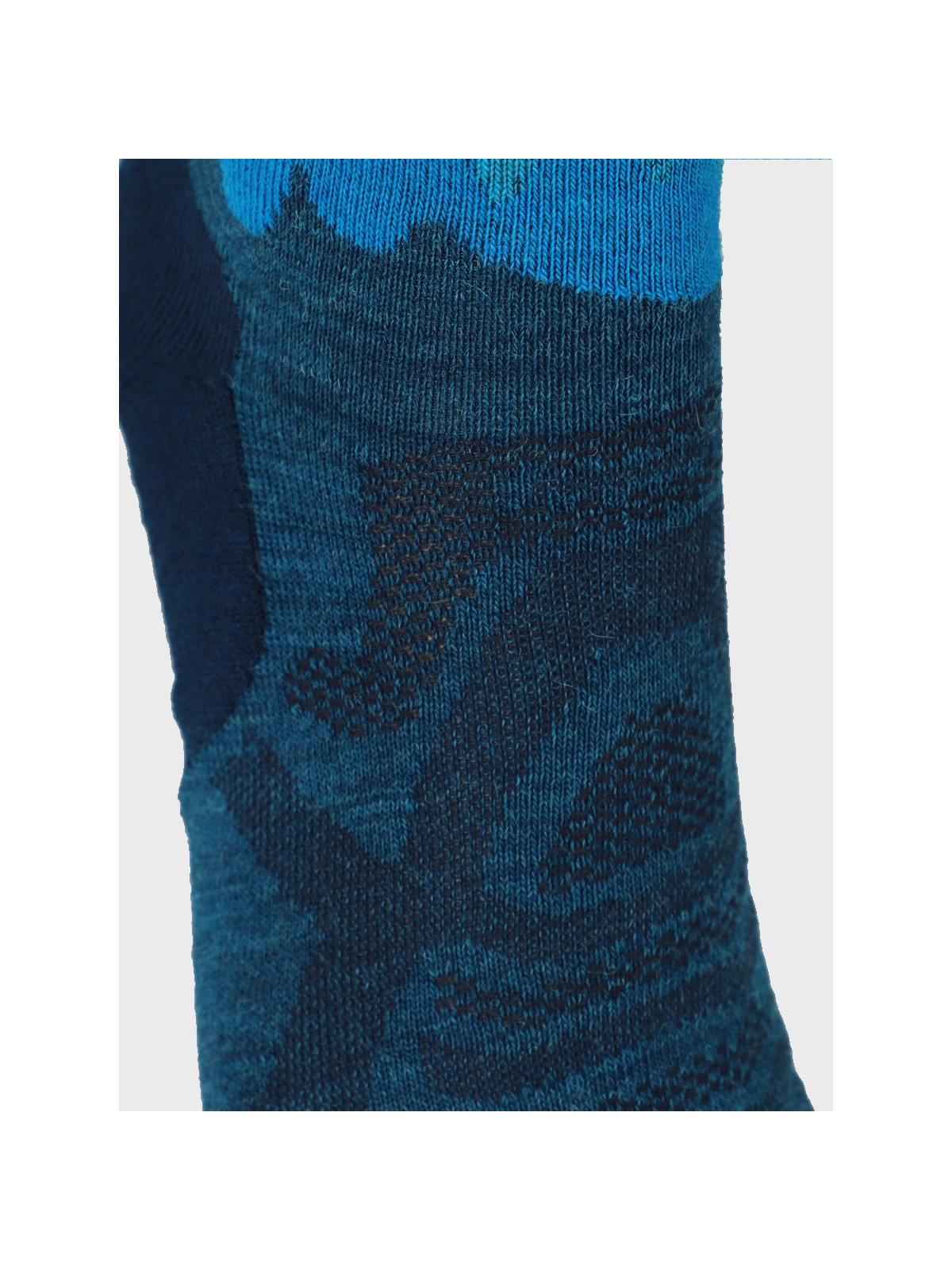COMODO Skarpety Oddychające Wełniane Turystyczne 70% Wełna Merino Letnie w Góry Denim 43-46