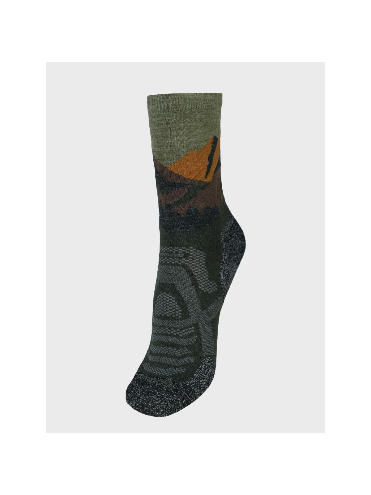 COMODO Skarpety Oddychające Wełniane Turystyczne 70% Wełna Merino Letnie w Góry Khaki 43-46