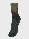 COMODO Skarpety Oddychające Wełniane Turystyczne 70% Wełna Merino Letnie w Góry Khaki 43-46