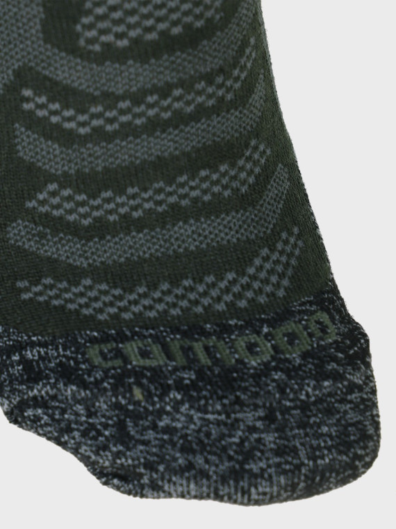 COMODO Skarpety Oddychające Wełniane Turystyczne 70% Wełna Merino Letnie w Góry Khaki 43-46