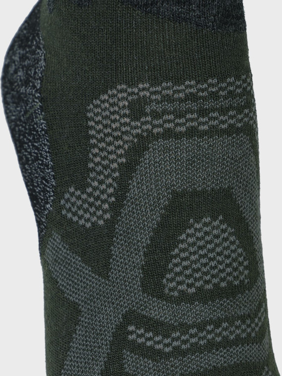 COMODO Skarpety Oddychające Wełniane Turystyczne 70% Wełna Merino Letnie w Góry Khaki 43-46