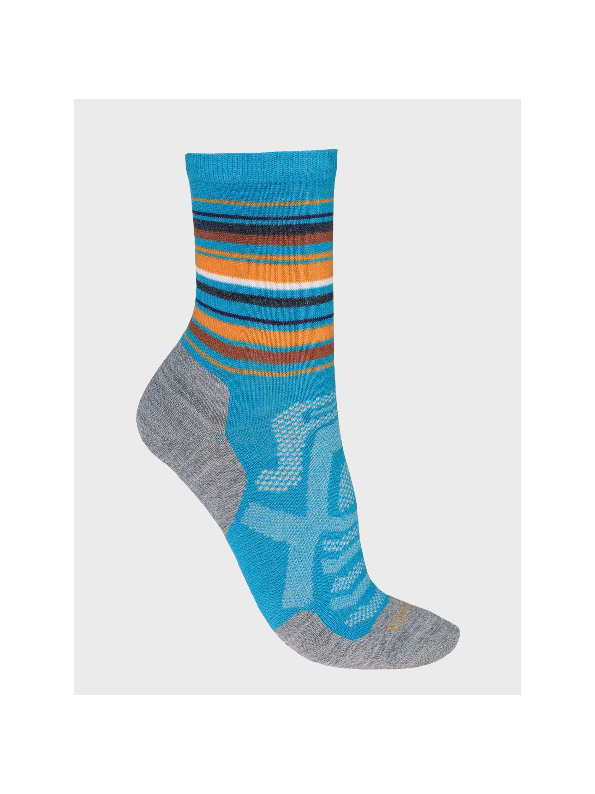 COMODO Skarpety Oddychające Wełniane Turystyczne 70% Wełna Merino Letnie Niebieskie 43-46