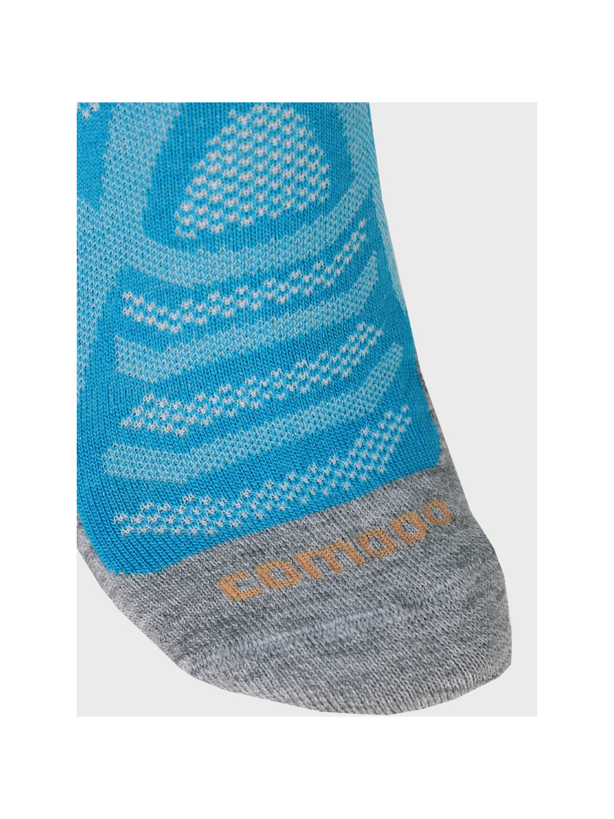 COMODO Skarpety Oddychające Wełniane Turystyczne 70% Wełna Merino Letnie Niebieskie 43-46