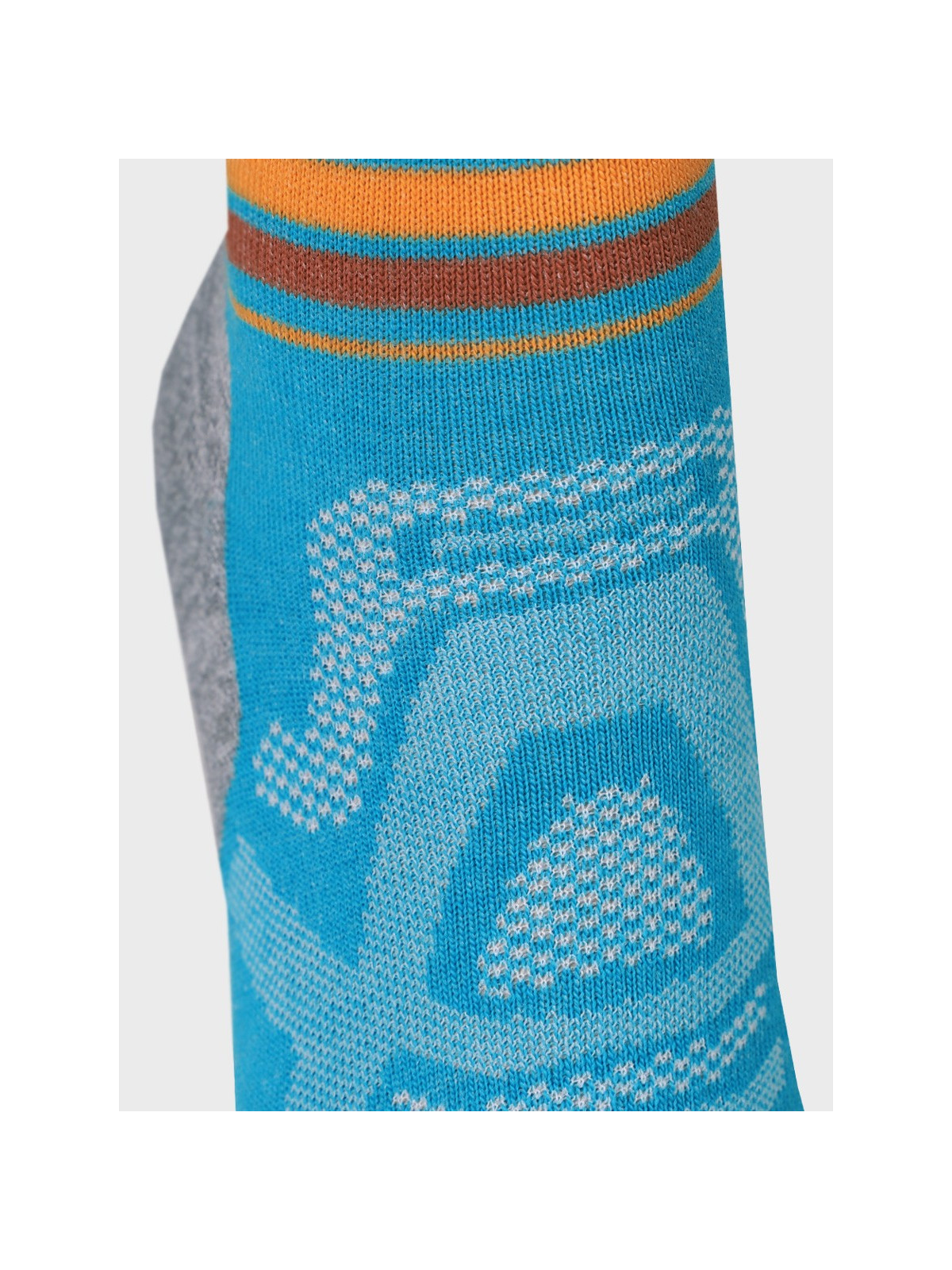 COMODO Skarpety Oddychające Wełniane Turystyczne 70% Wełna Merino Letnie Niebieskie 43-46