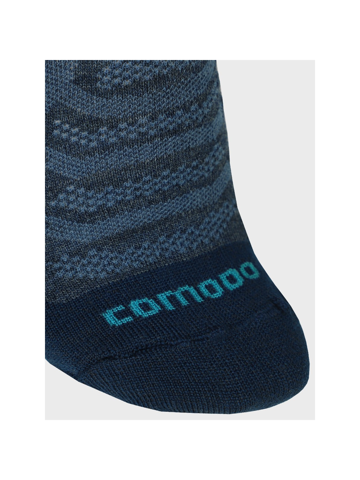 COMODO Skarpety Oddychające Wełniane Turystyczne 70% Wełna Merino Letnie Denim 43-46