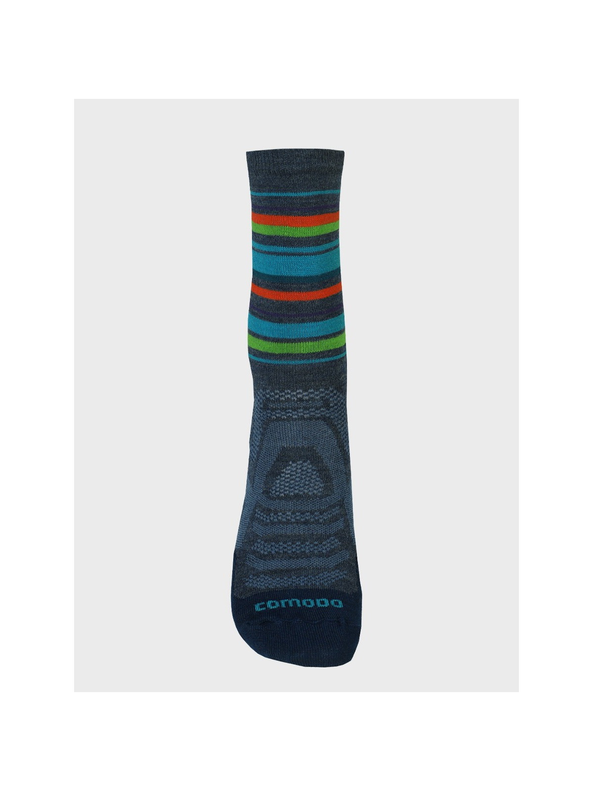 COMODO Skarpety Oddychające Wełniane Turystyczne 70% Wełna Merino Letnie Denim 43-46