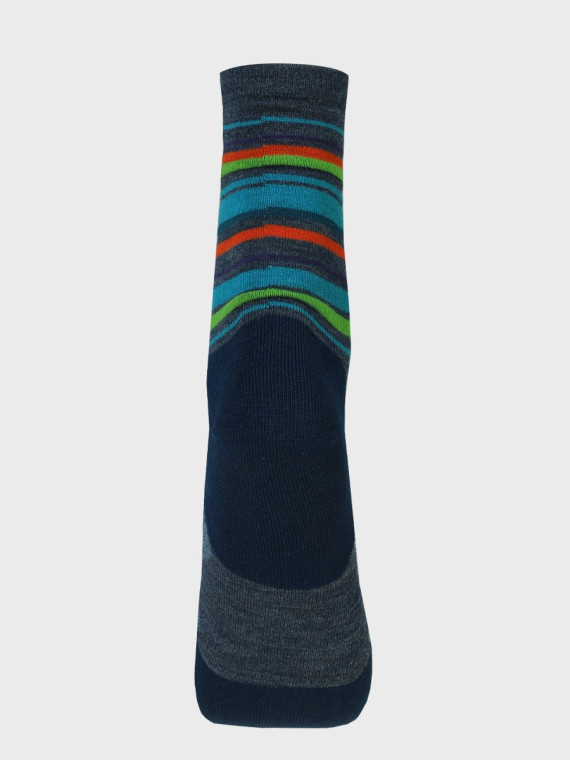 COMODO Skarpety Oddychające Wełniane Turystyczne 70% Wełna Merino Letnie Denim 43-46