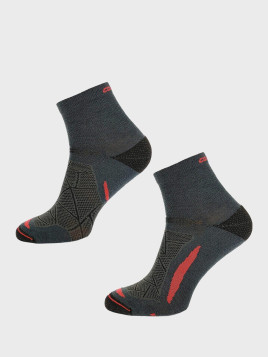 COMODO Skarpetki Termoaktywne oddychające sportowe 70% merino czarne 43-46