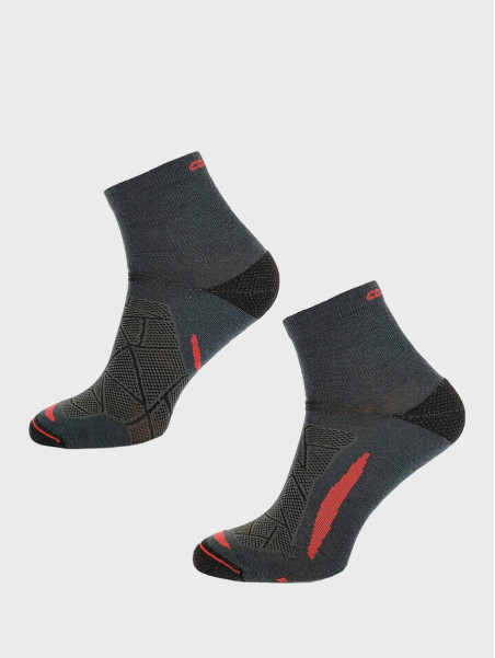 COMODO Skarpetki Termoaktywne oddychające sportowe 70% merino czarne 43-46