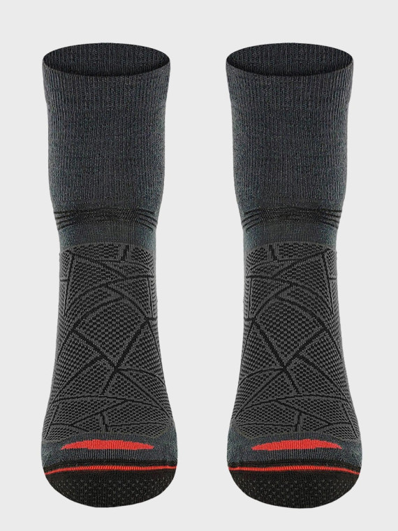 COMODO Skarpetki Termoaktywne oddychające sportowe 70% merino czarne 43-46