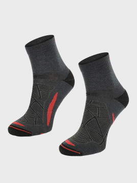 COMODO Skarpetki Termoaktywne oddychające sportowe 70% merino czarne 43-46