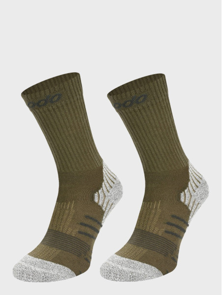 COMODO Skarpety Termoaktywne z Jonami Srebra Khaki  43-46