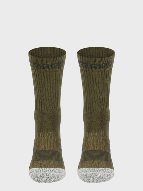 COMODO Skarpety Termoaktywne z Jonami Srebra Khaki  43-46