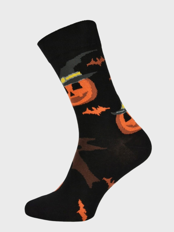 COMODO SKARPETY MĘSKIE DAMSKIE FUNNY SOCKS SM1/58 MOTYW HALLOWEEN 43-46