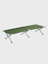 NILS CAMP Łóżko składane polowe 200×60×44cm 120kg NC2756  kanadyjka zielone