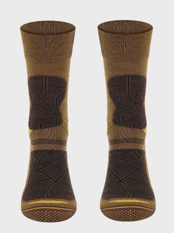 COMODO SKARPETY LETNIE TREKINGOWE  Everyday Merino Brązowe 35-38