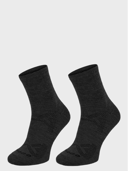 COMODO SKARPETY LETNIE TREKINGOWE  krótkie Everyday Merino czarne 35-38
