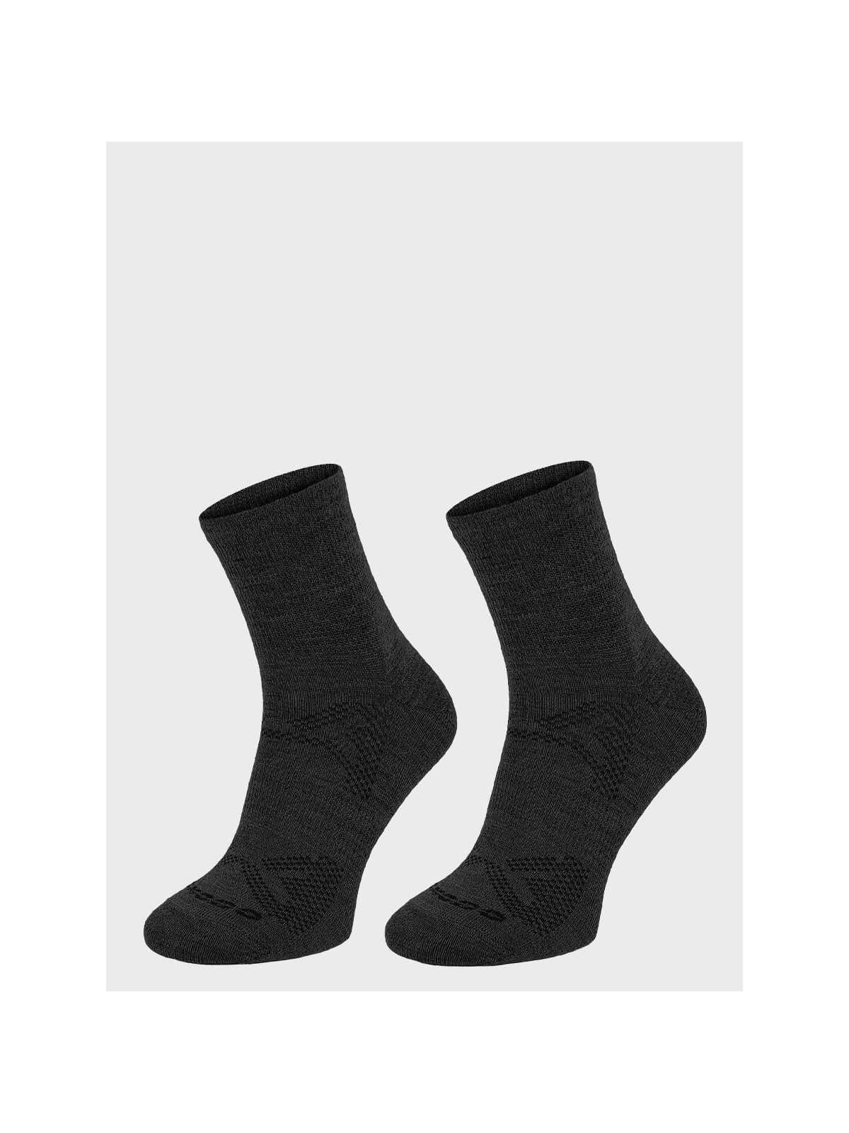 COMODO SKARPETY LETNIE TREKINGOWE  krótkie Everyday Merino czarne 35-38