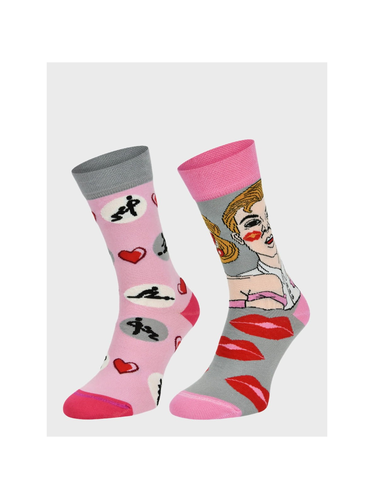COMODO SKARPETY MĘSKIE DAMSKIE FUNNY SOCKS SM1/71 MOTYW KAMASUTRA 43-46