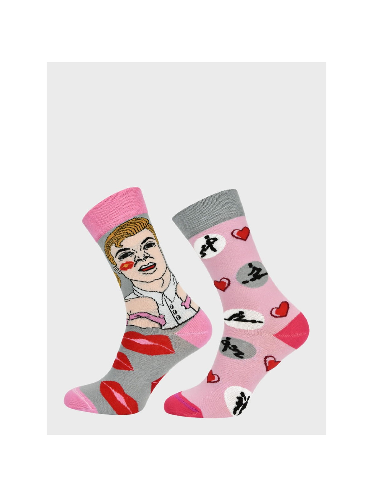 COMODO SKARPETY MĘSKIE DAMSKIE FUNNY SOCKS SM1/71 MOTYW KAMASUTRA 43-46