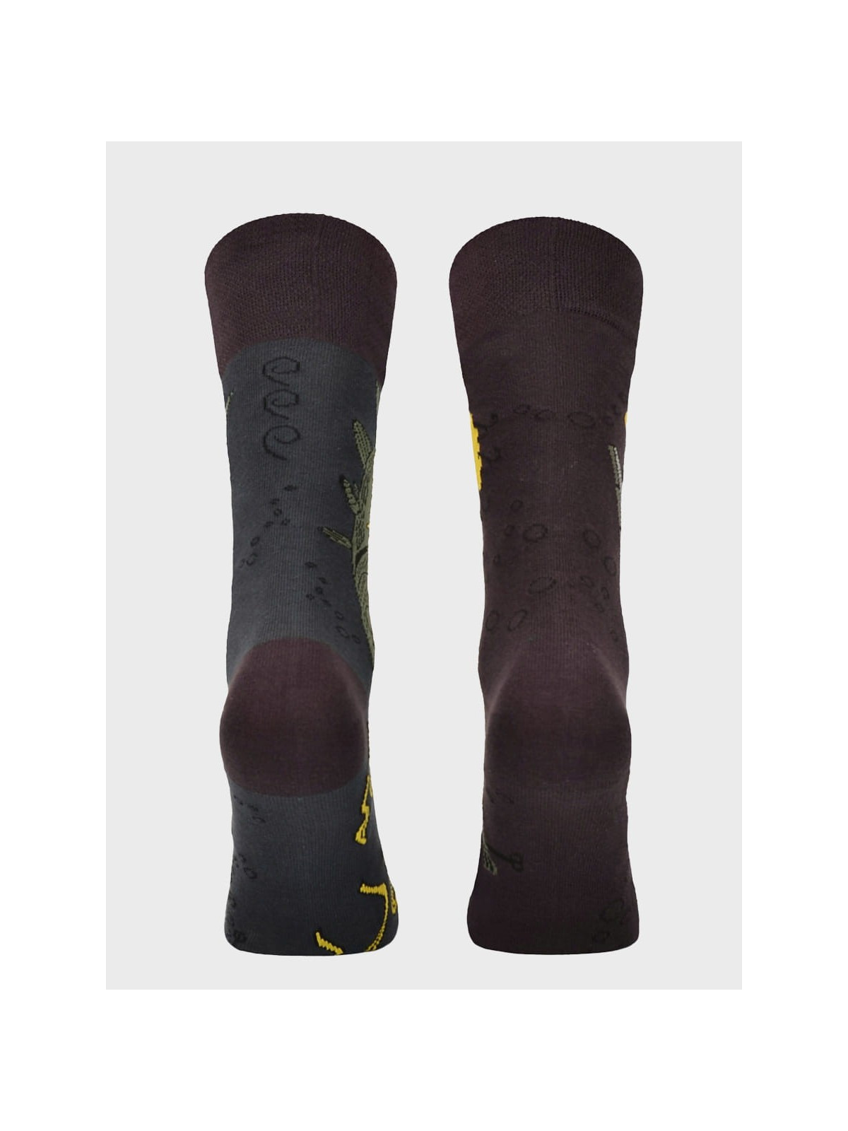 COMODO SKARPETY MĘSKIE DAMSKIE FUNNY SOCKS SM1/62 MOTYW WĘDKARSTWO 2 35-38