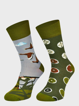 COMODO SKARPETY MĘSKIE DAMSKIE FUNNY SOCKS SM1/78 MOTYW MYŚLISTWO 2 35-38