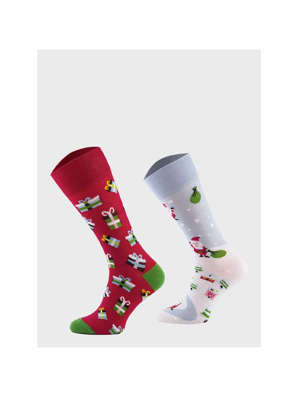 COMODO SKARPETY MĘSKIE DAMSKIE FUNNY SOCKS SM1/64 MOTYW ŚWIĘTA 35-38