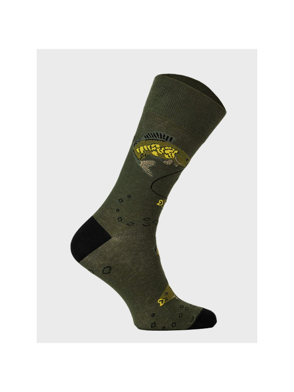COMODO SKARPETY MĘSKIE DAMSKIE FUNNY SOCKS SM1/61 MOTYW WĘDKARSTWO 35-38