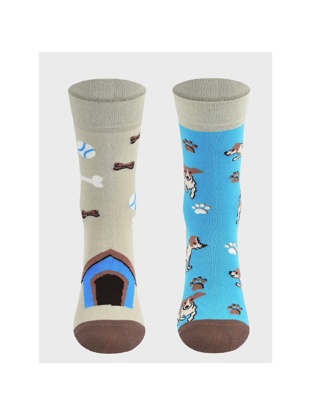 COMODO SKARPETY MĘSKIE DAMSKIE FUNNY SOCKS SM1/56 MOTYW PSY 35-38