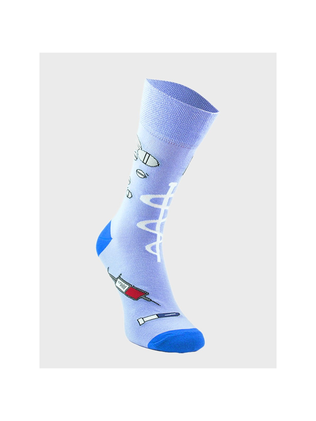 COMODO SKARPETY MĘSKIE DAMSKIE FUNNY SOCKS SM1/52 MOTYW SŁUŻBA ZDROWIA 35-38