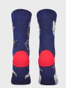 COMODO SKARPETY MĘSKIE DAMSKIE FUNNY SOCKS SM1/48 MOTYW POLICJA 35-38