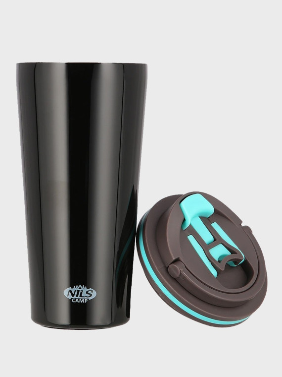 NILS CAMP Kubek termiczny NCB18 500ml czarny