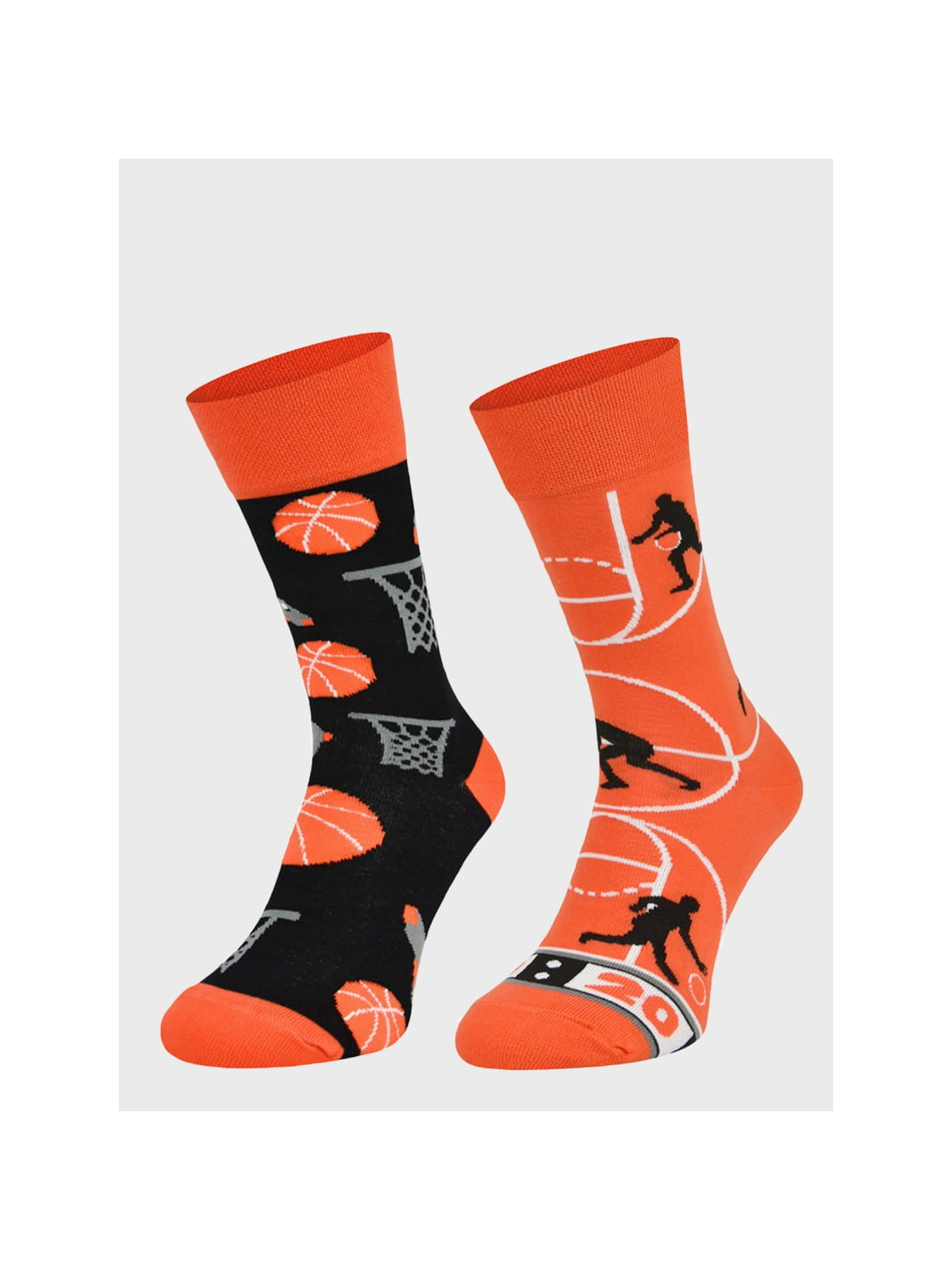 COMODO SKARPETY MĘSKIE DAMSKIE FUNNY SOCKS SM1/15 MOTYW KOSZYKÓWKA 35-38