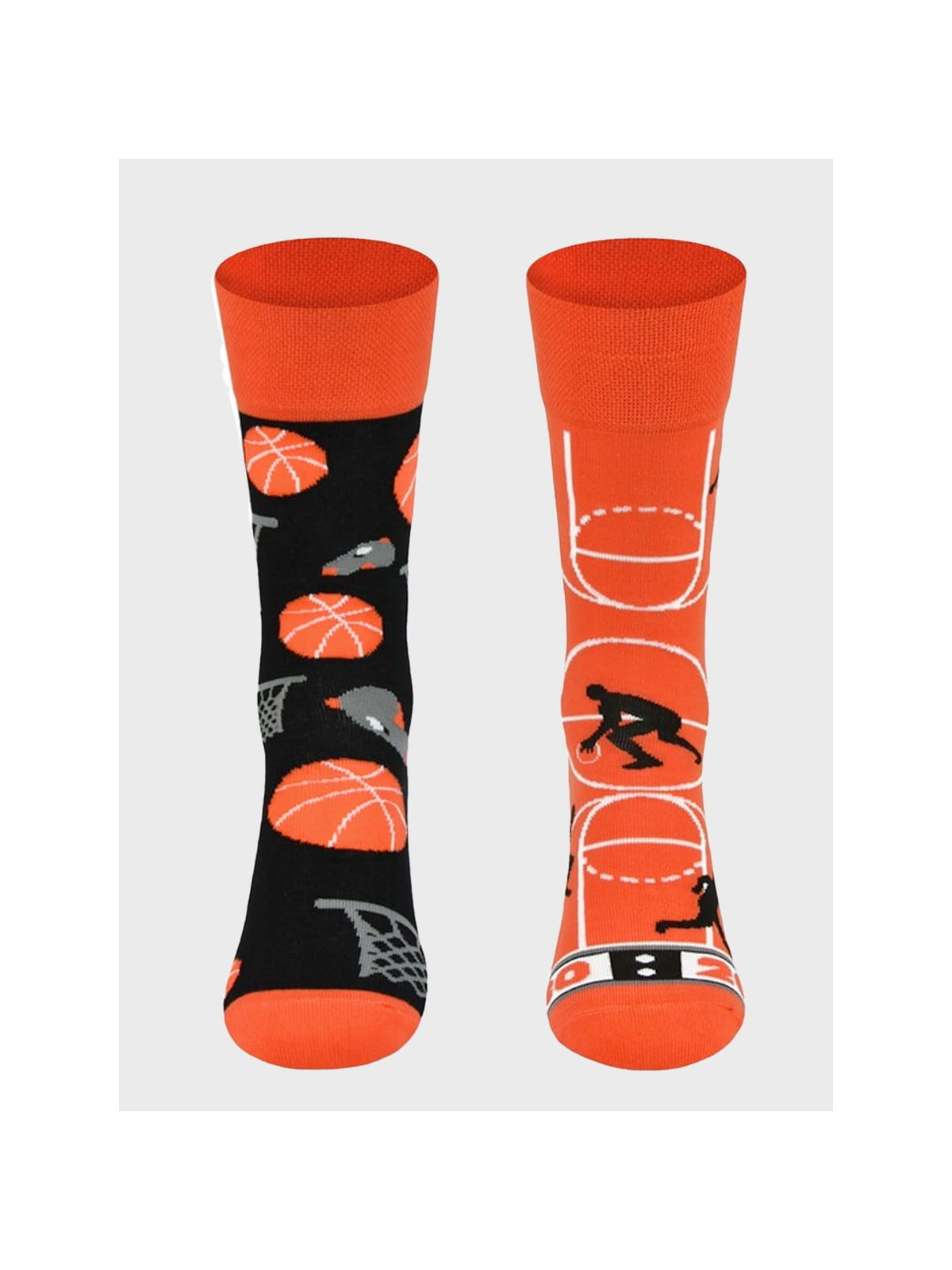 COMODO SKARPETY MĘSKIE DAMSKIE FUNNY SOCKS SM1/15 MOTYW KOSZYKÓWKA 35-38