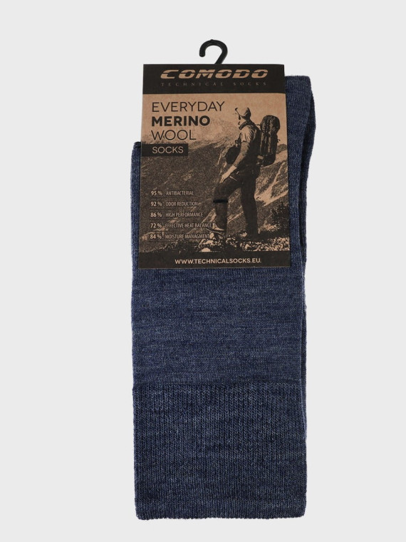 COMODO SKARPETY LETNIE TREKINGOWE  Everyday Merino Granat 43-46