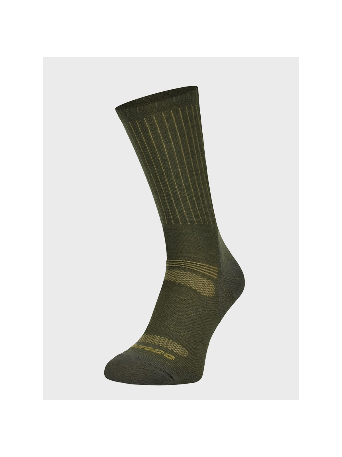 COMODO Skarpety myśliwskie trekkingowe Anty kleszczowe Merino SMP1 Khaki 43-46