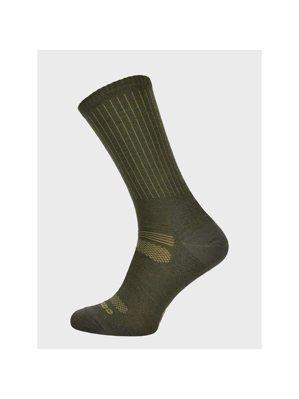 COMODO Skarpety myśliwskie trekkingowe Anty kleszczowe Merino SMP1 Khaki 43-46
