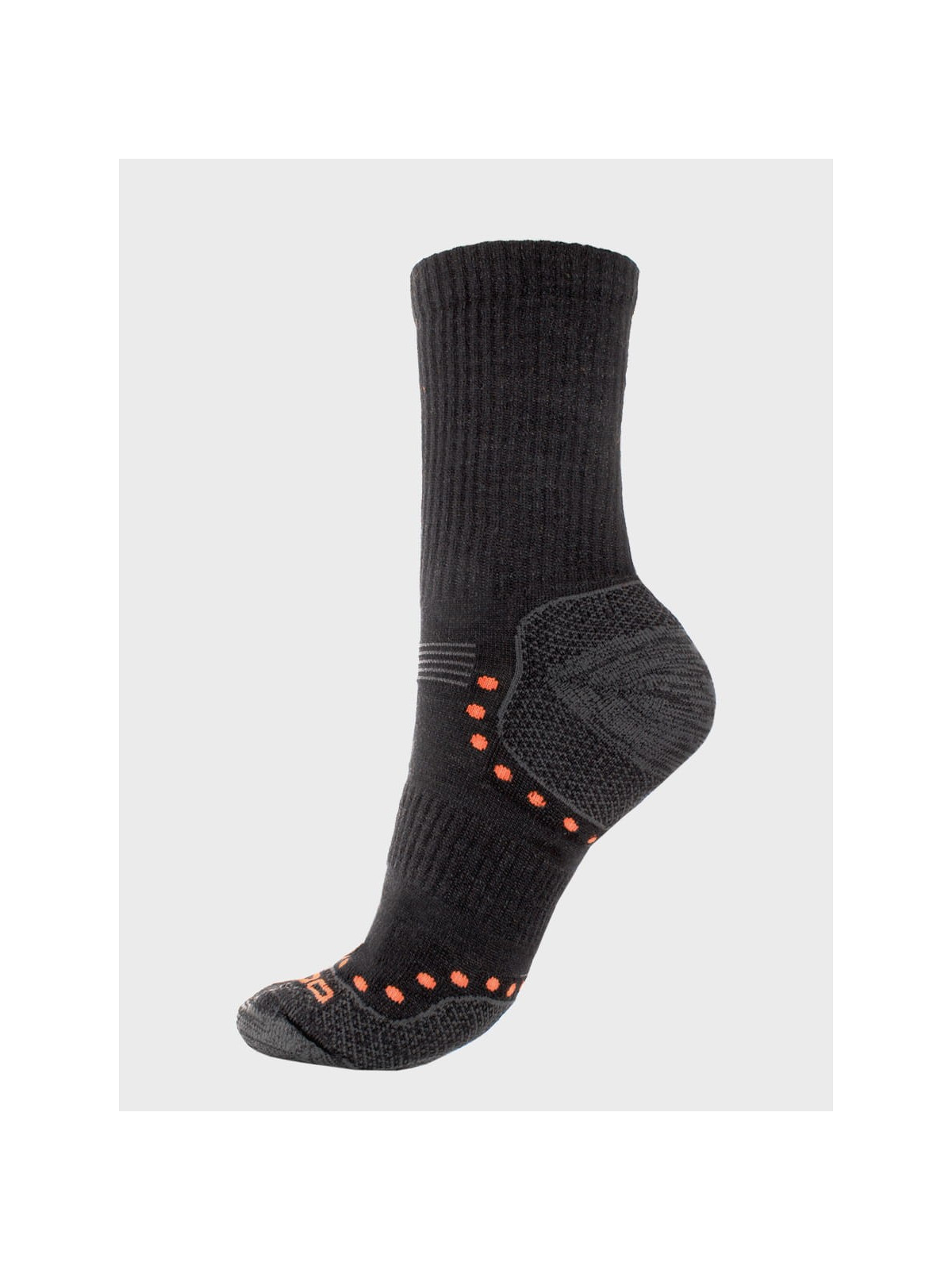 COMODO Skarpety LIGHT HIKER Wełna Merino + Alpaka Czarne 43-46