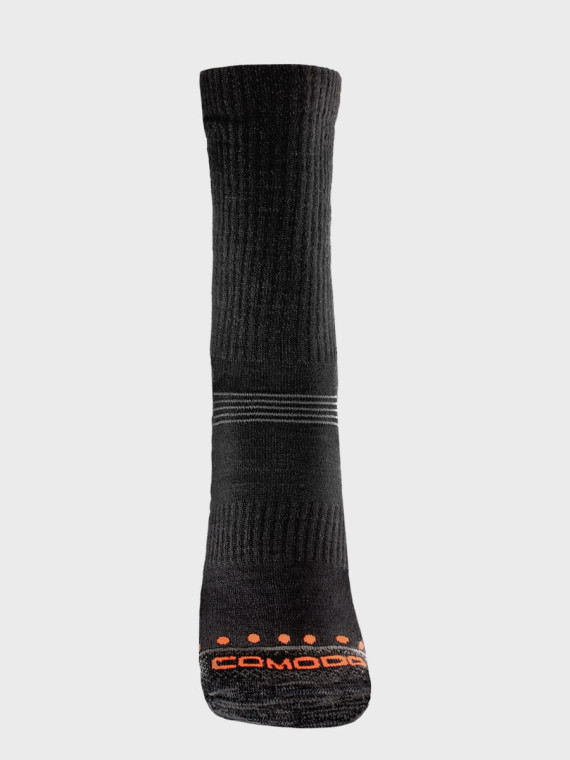 COMODO Skarpety LIGHT HIKER Wełna Merino + Alpaka Czarne 43-46
