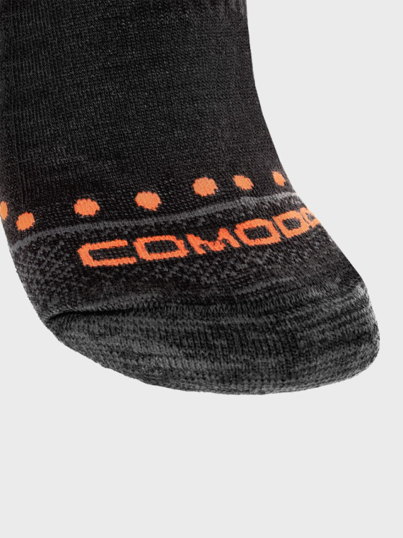 COMODO Skarpety LIGHT HIKER Wełna Merino + Alpaka Czarne 43-46